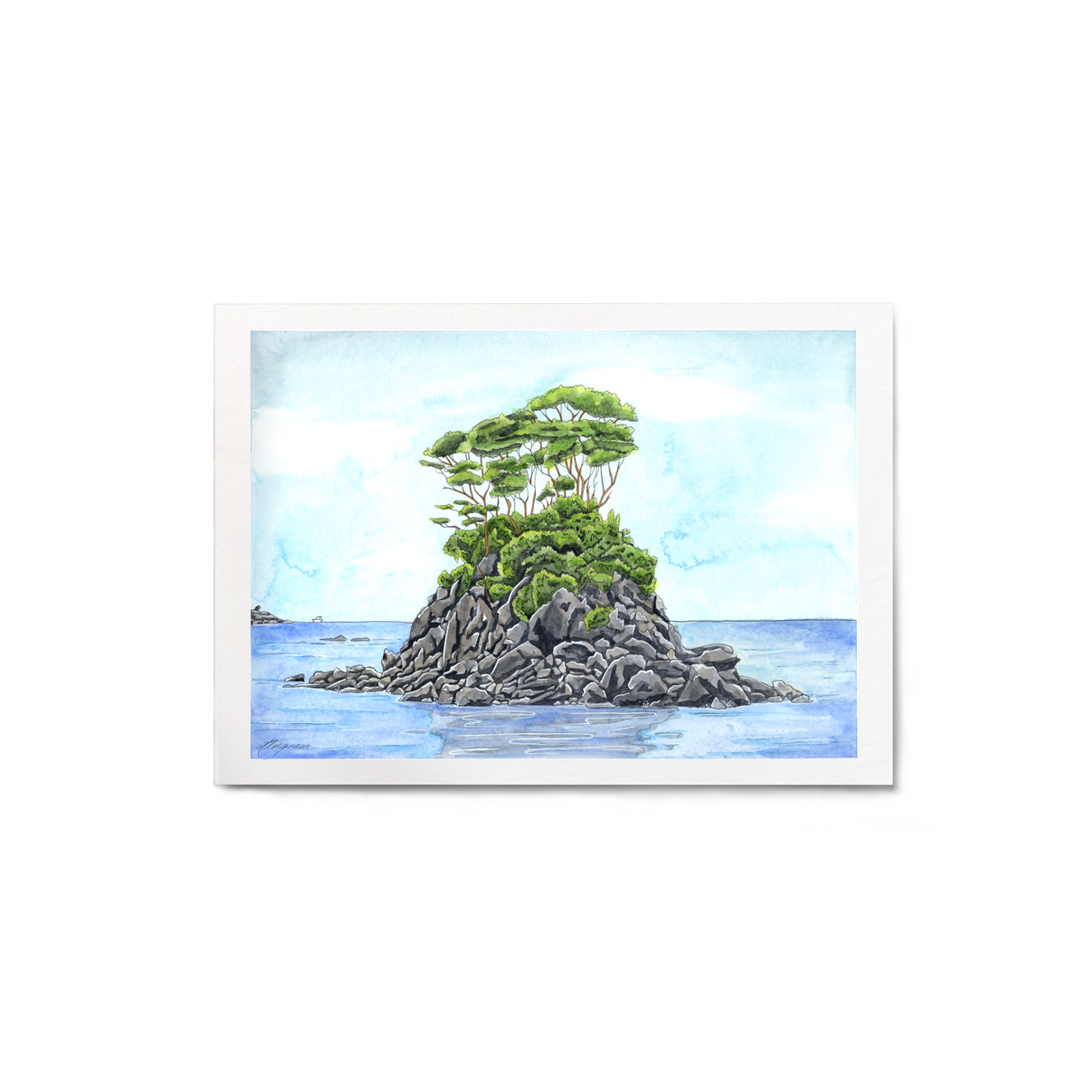 "Abel Tasman Rocks" Print