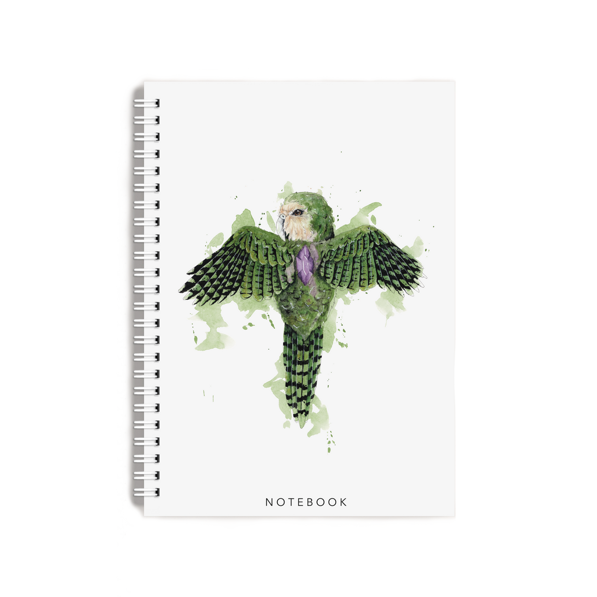 "Amythest Kākāpō" Notebook