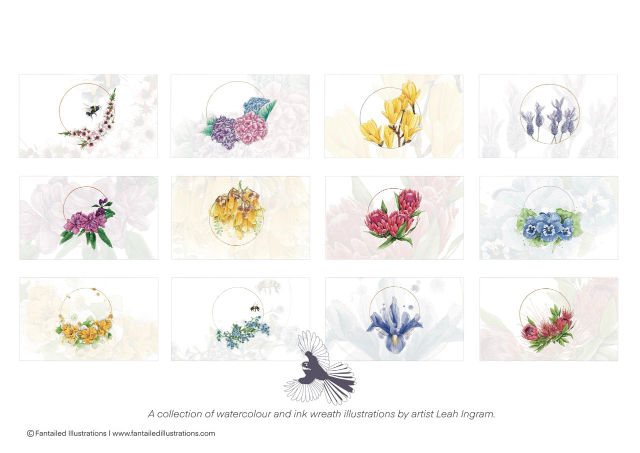 2027 Wreath Calendar