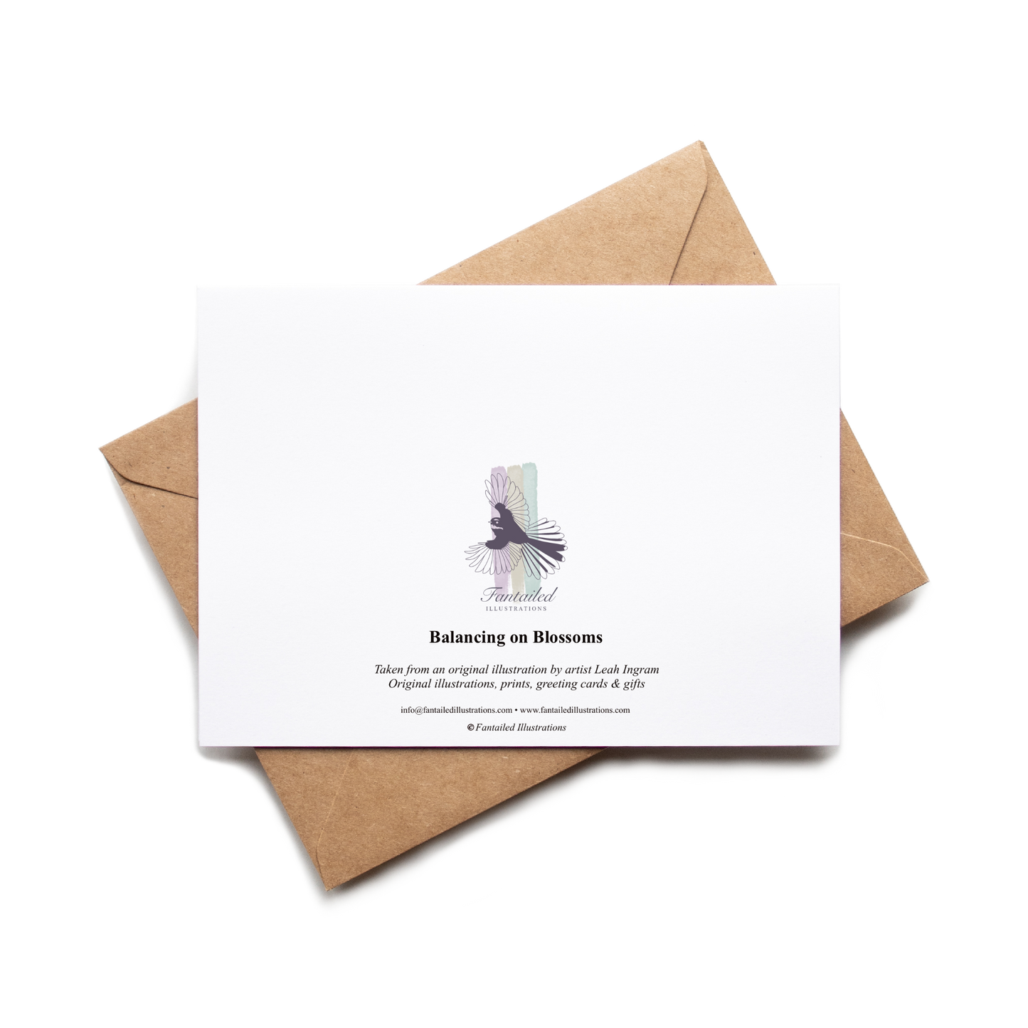 "Balancing on Blossoms" Greeting Card