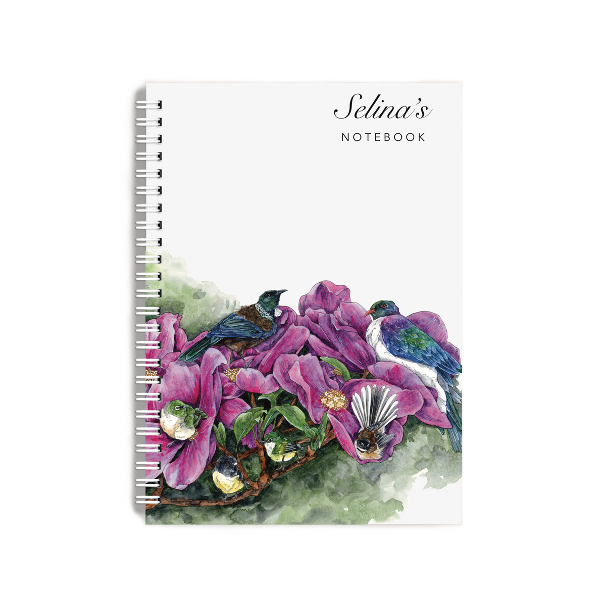 "Balancing on Blossoms" Notebook