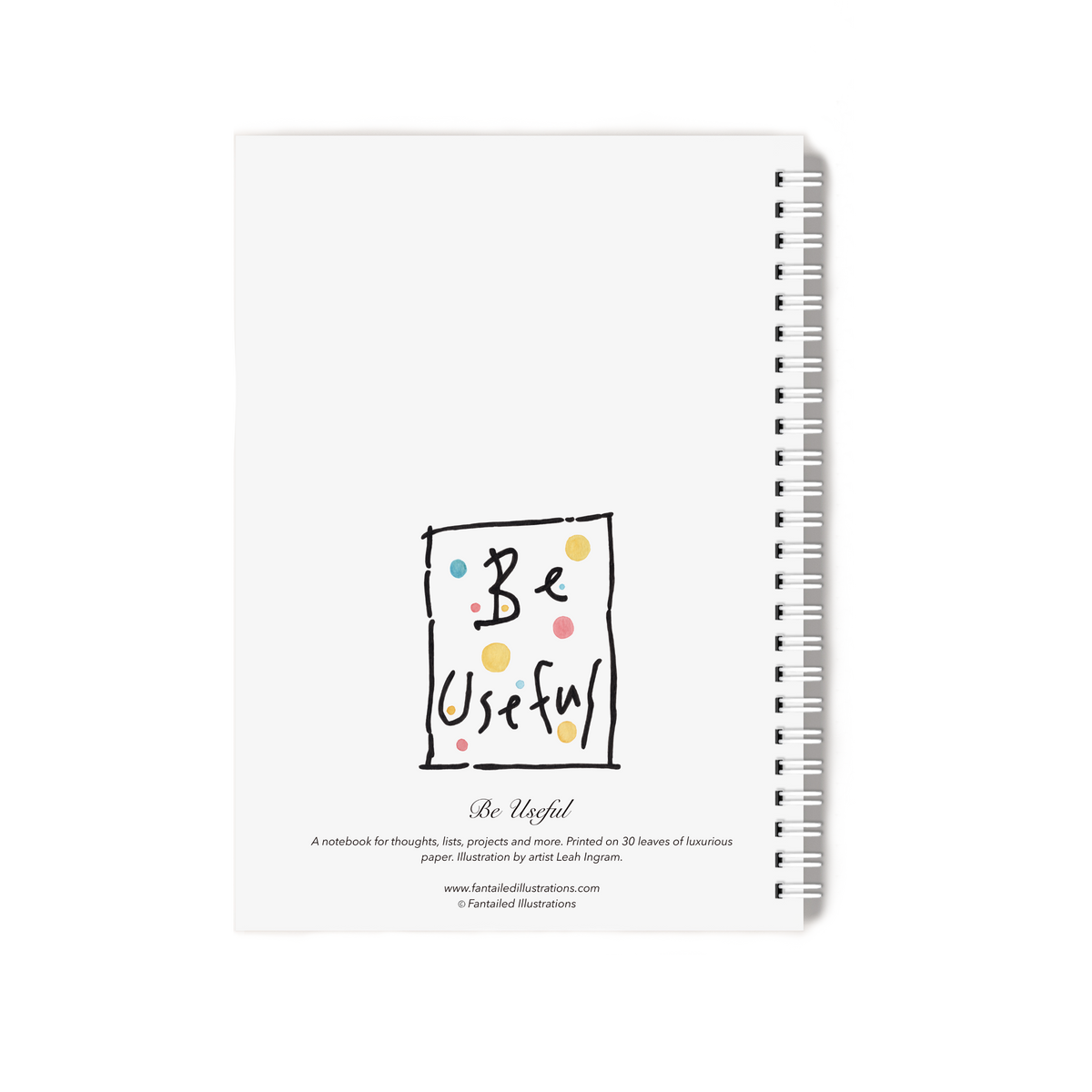 "Be Useful" Notebook