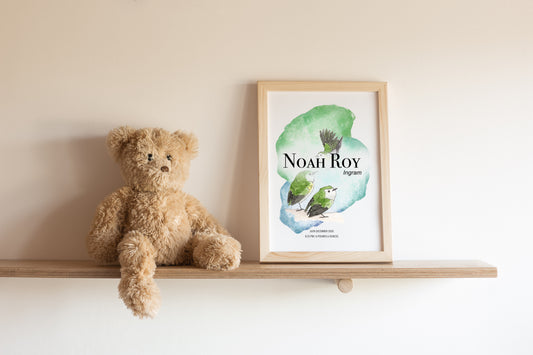 Titipounamu Birth Details Print