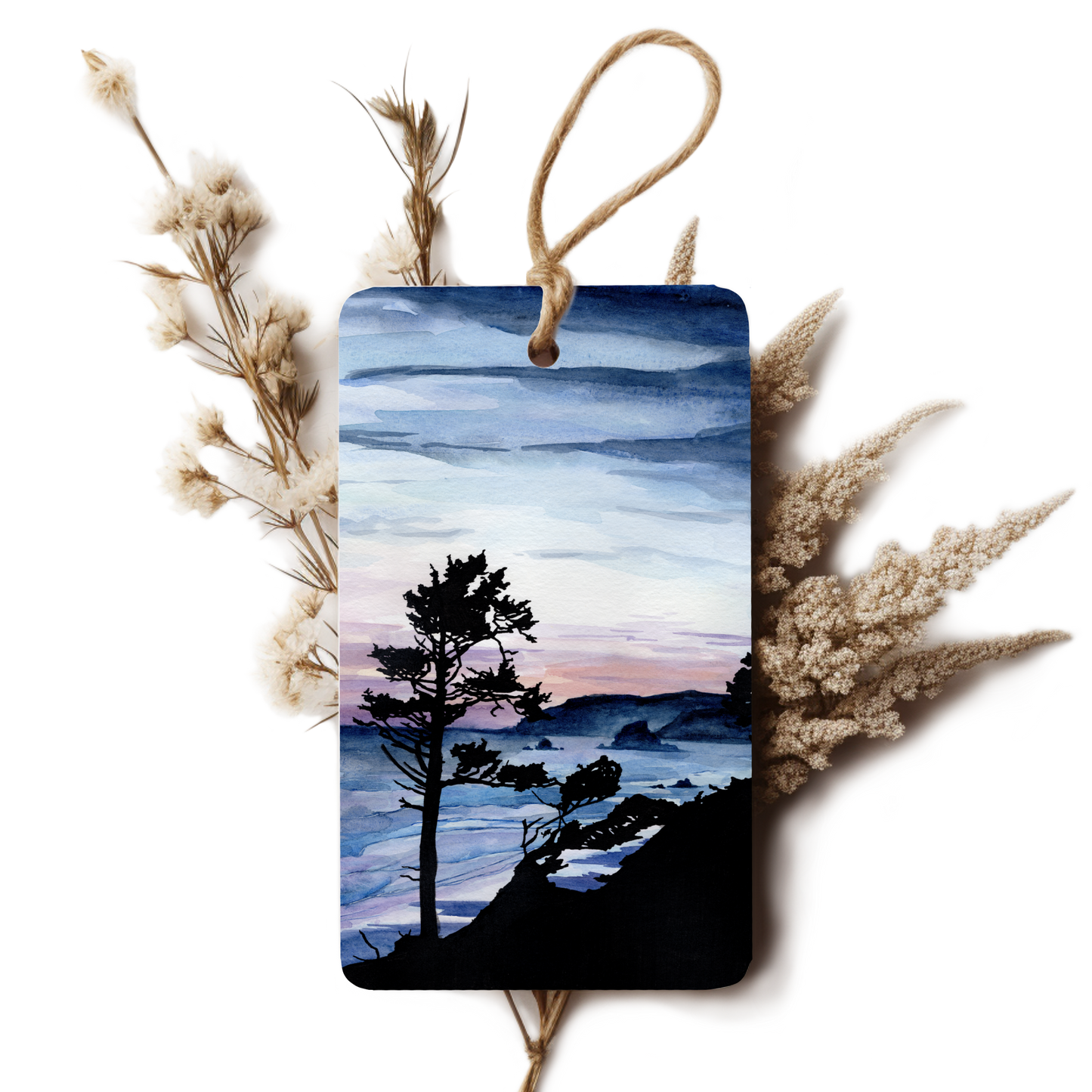 "Breathe" Gift Tag