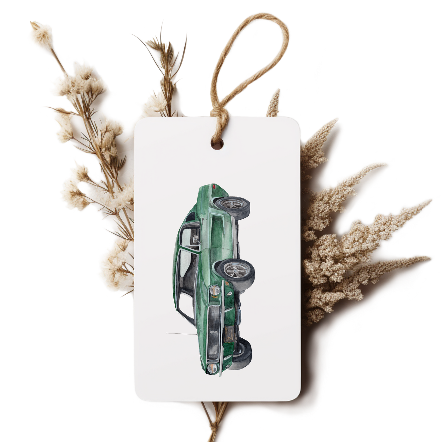 "Bullitt Mustang" Gift Tag
