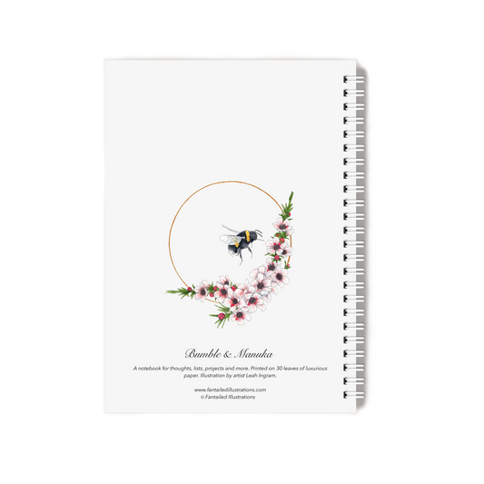 "Bumble & Manuka" Notebook