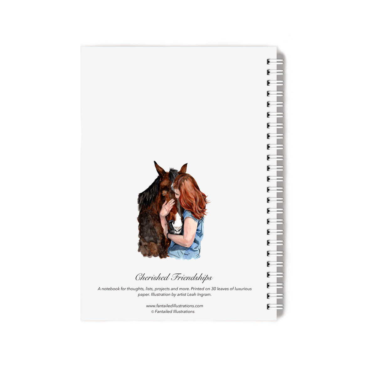 "Cherished Friendships" Notebook