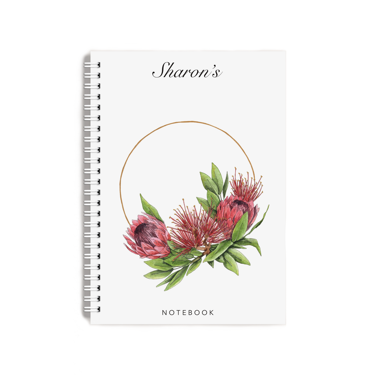 "Christmas Wreath" Notebook