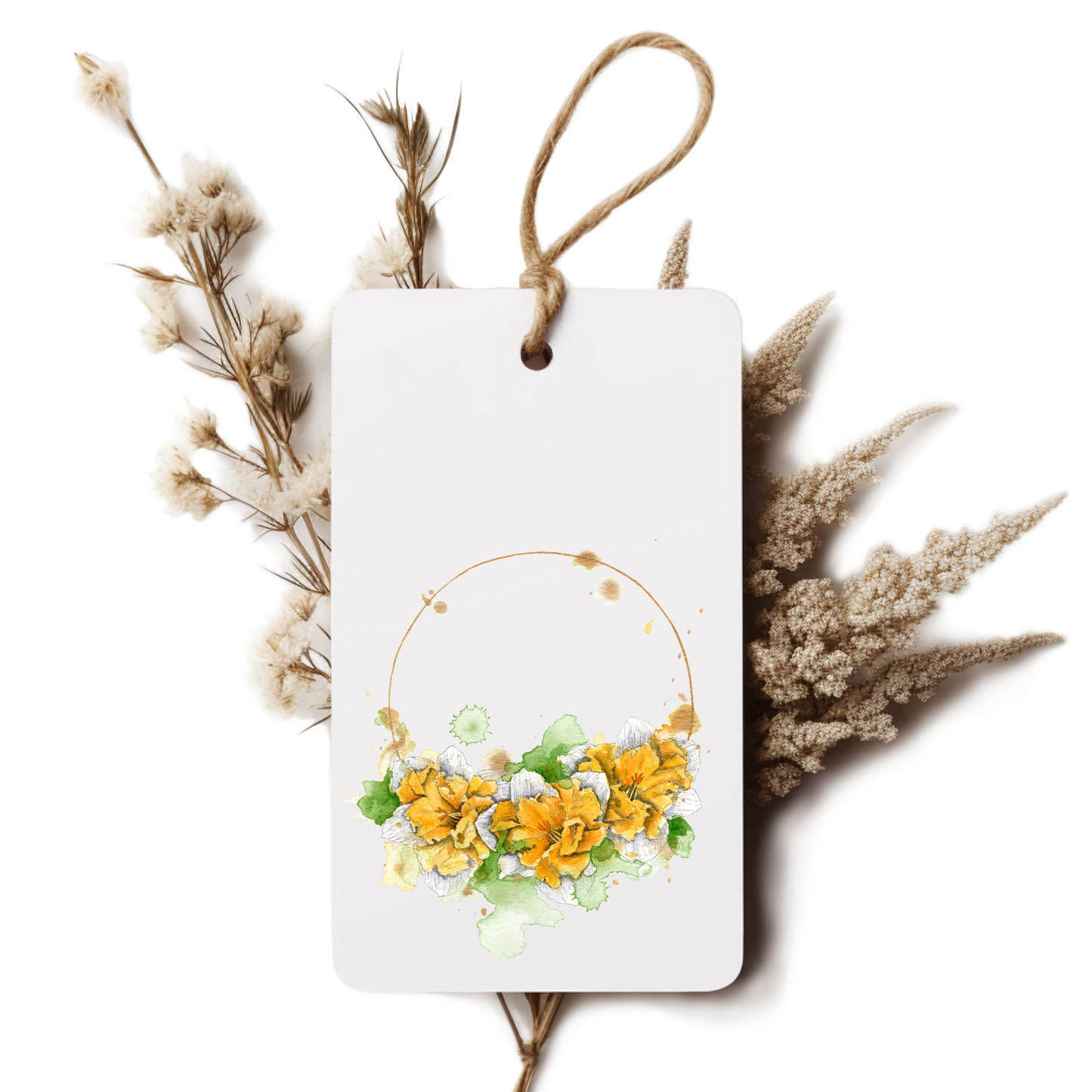 "Daffodil Chain" Gift Tag