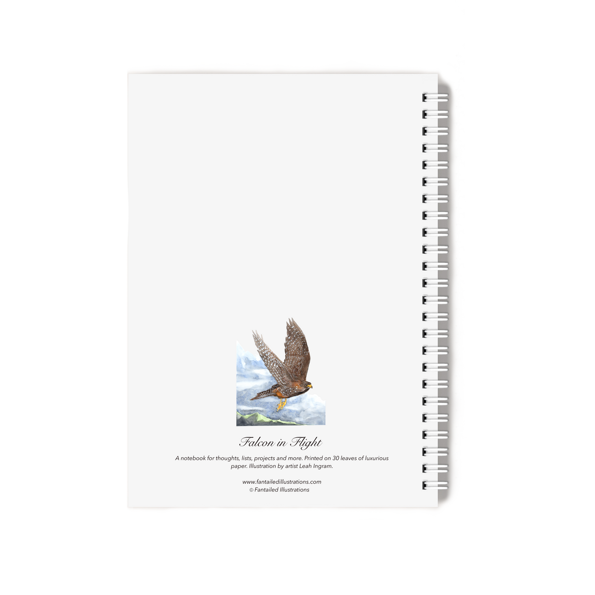 "Flacon in Flight" Notebook