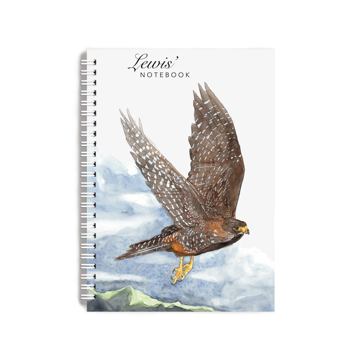 "Flacon in Flight" Notebook
