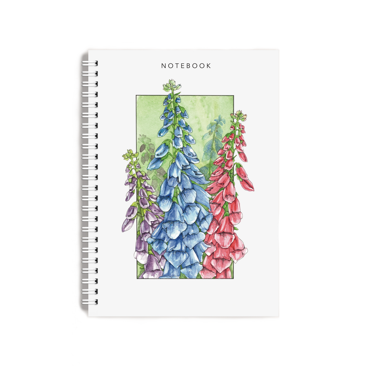 "Foxgloves" Notebook