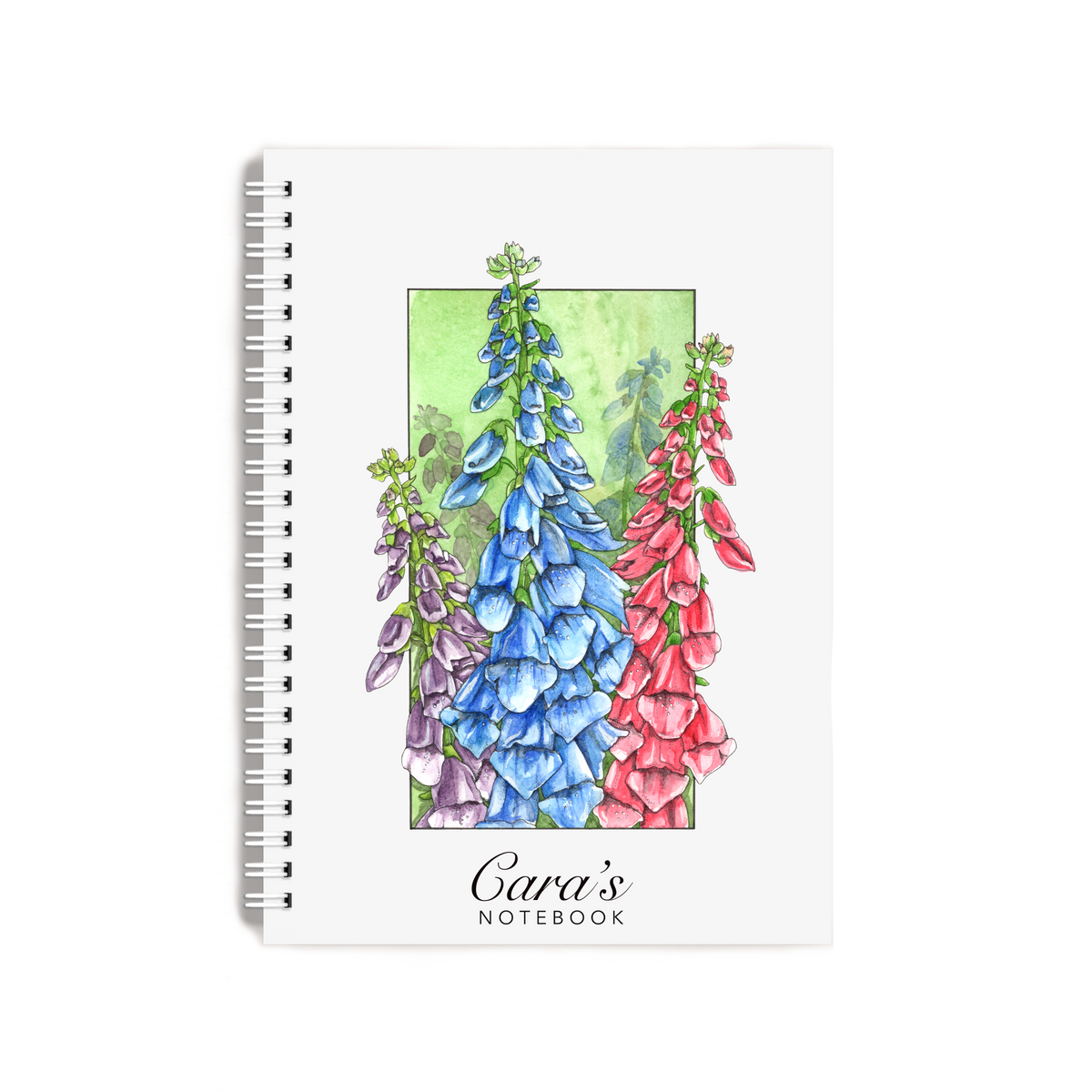 "Foxgloves" Notebook
