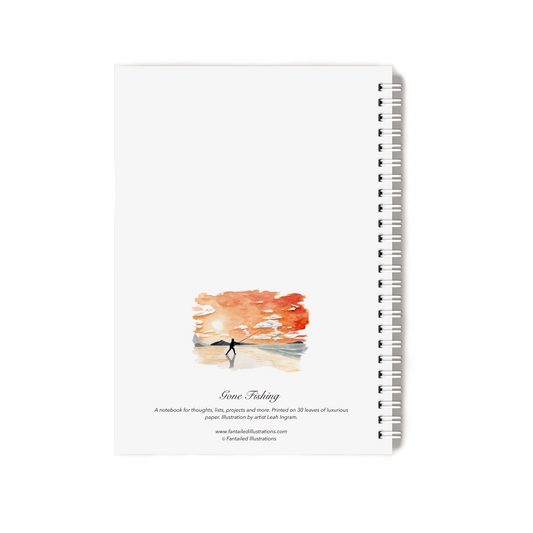 "Gone Fishing" Notebook