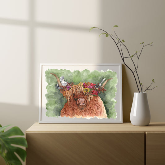 Highland Cow Print