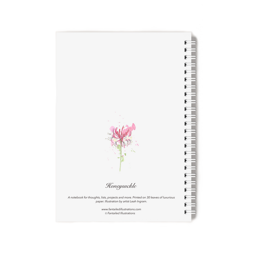 "Honeysuckle" Notebook