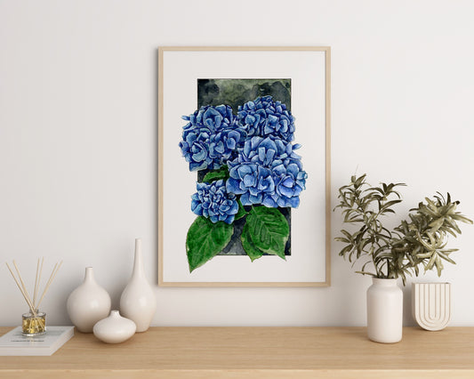 Hydrangea Print