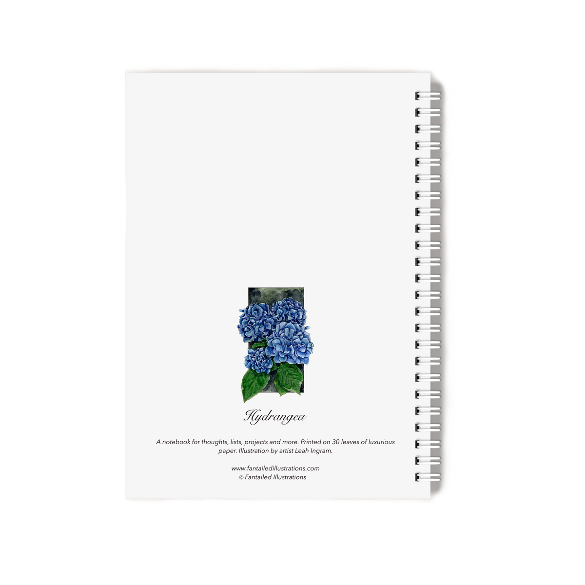 "Hydrangea" Notebook