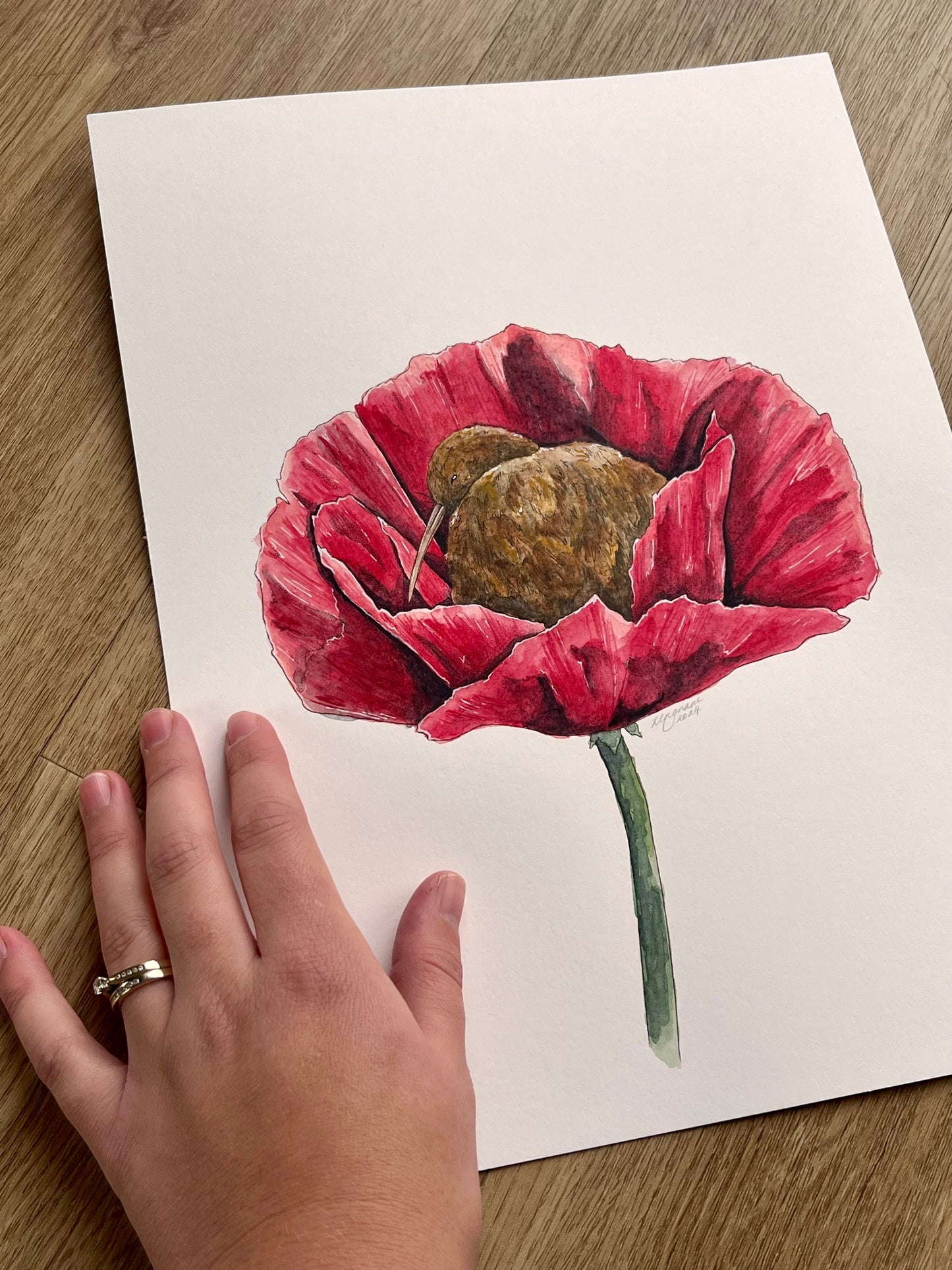 ONO Price - Peace in Poppies Original