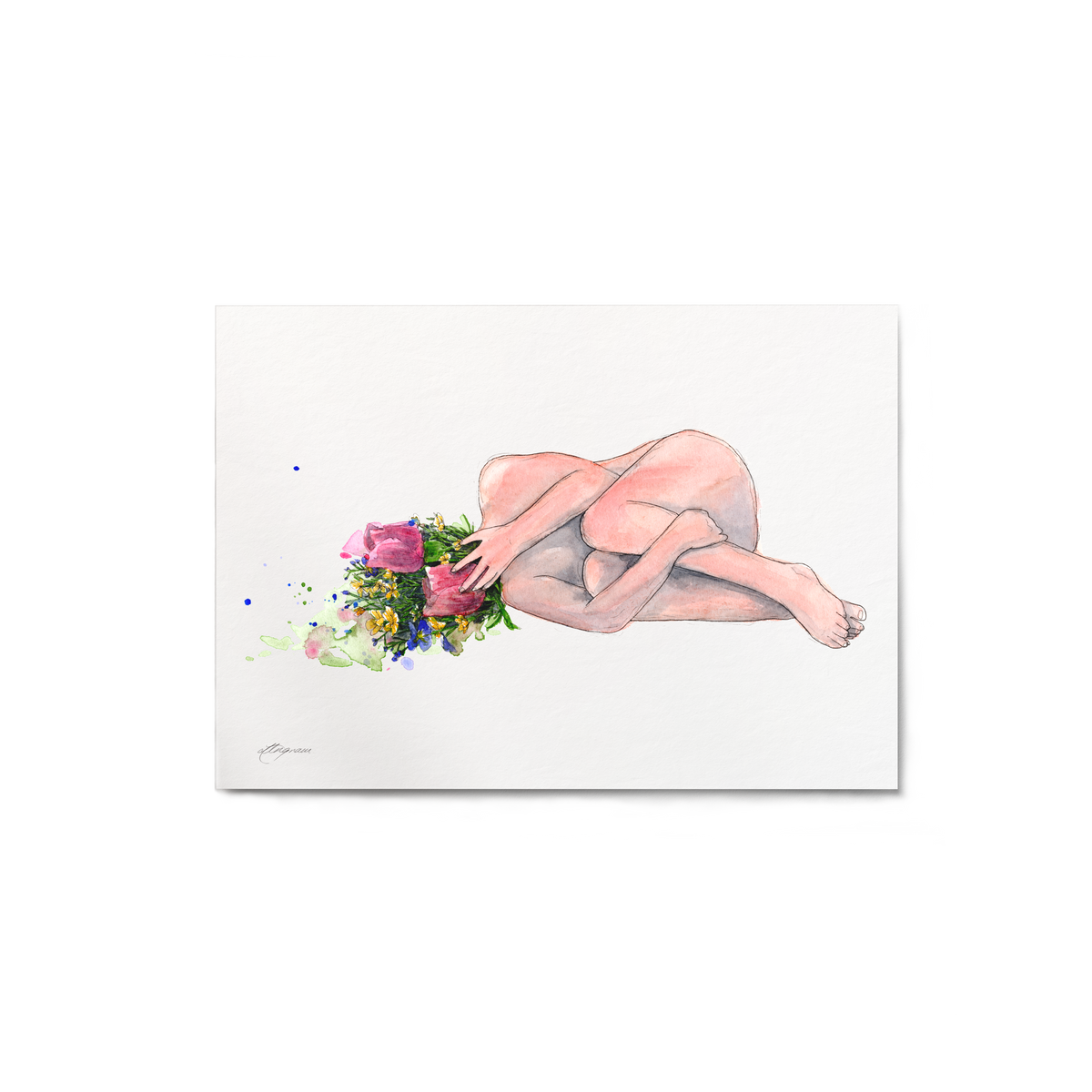 "Lay Me Down To Rest" Print