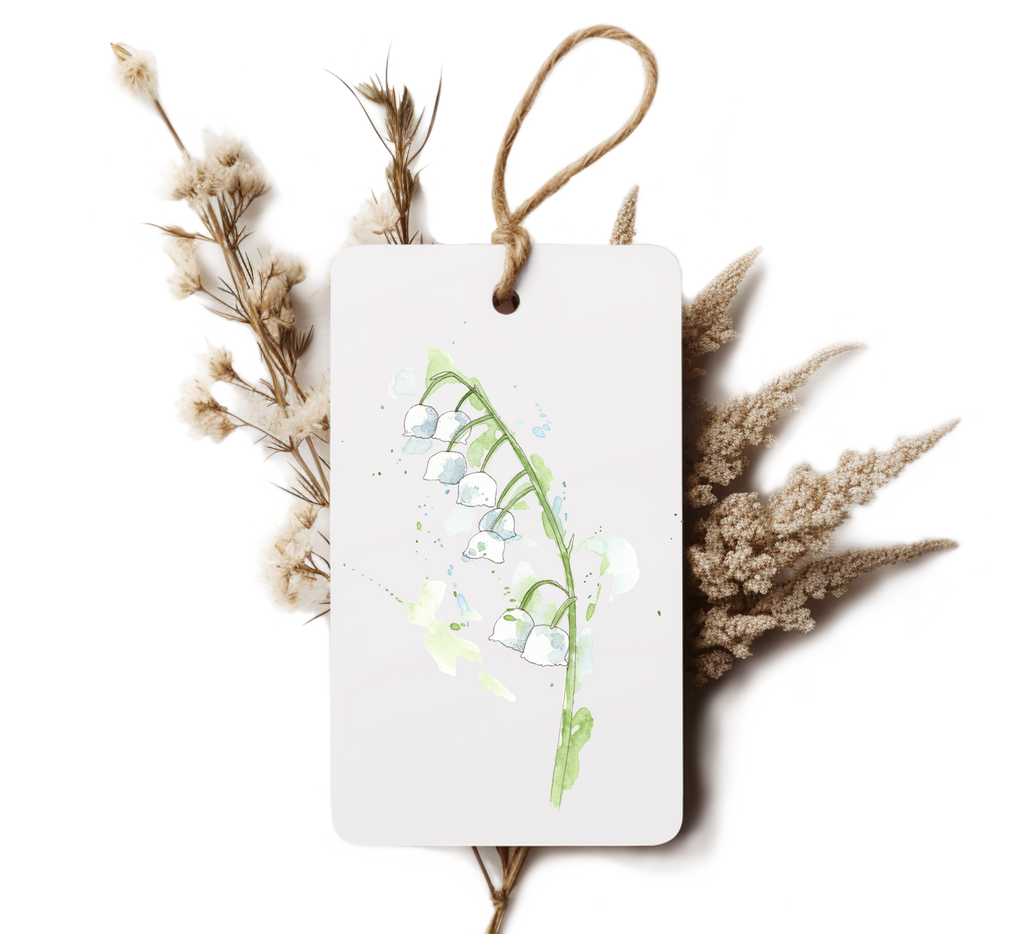 "Lily of the Valley" Gift Tag