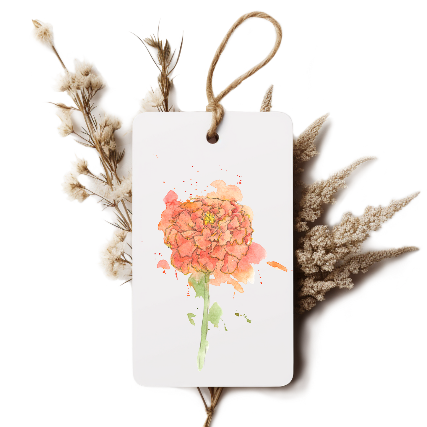 "Marigold" Gift Tag