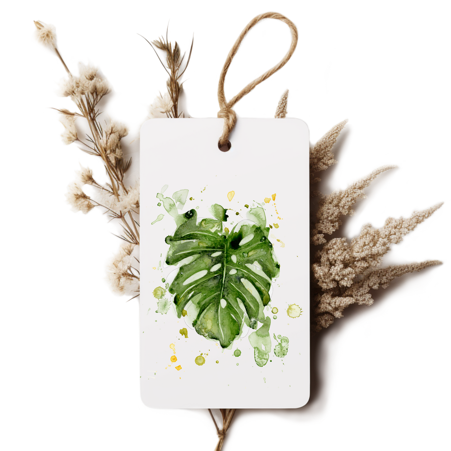 "Monstera Leaf" Gift Tag