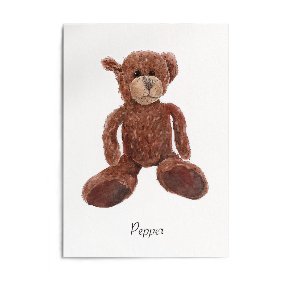 Teddy Bear Portrait