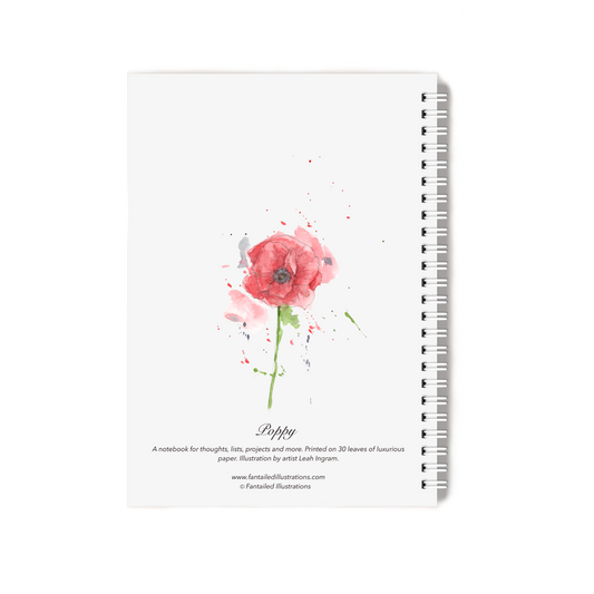 "Poppy" Notebook