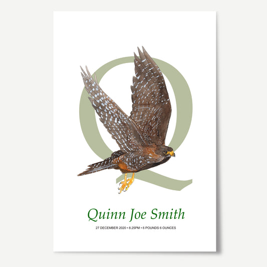 Q Letter Custom Print