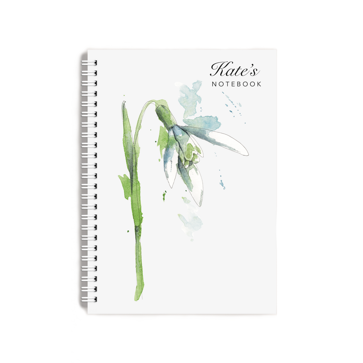 "Snowdrop" Notebook
