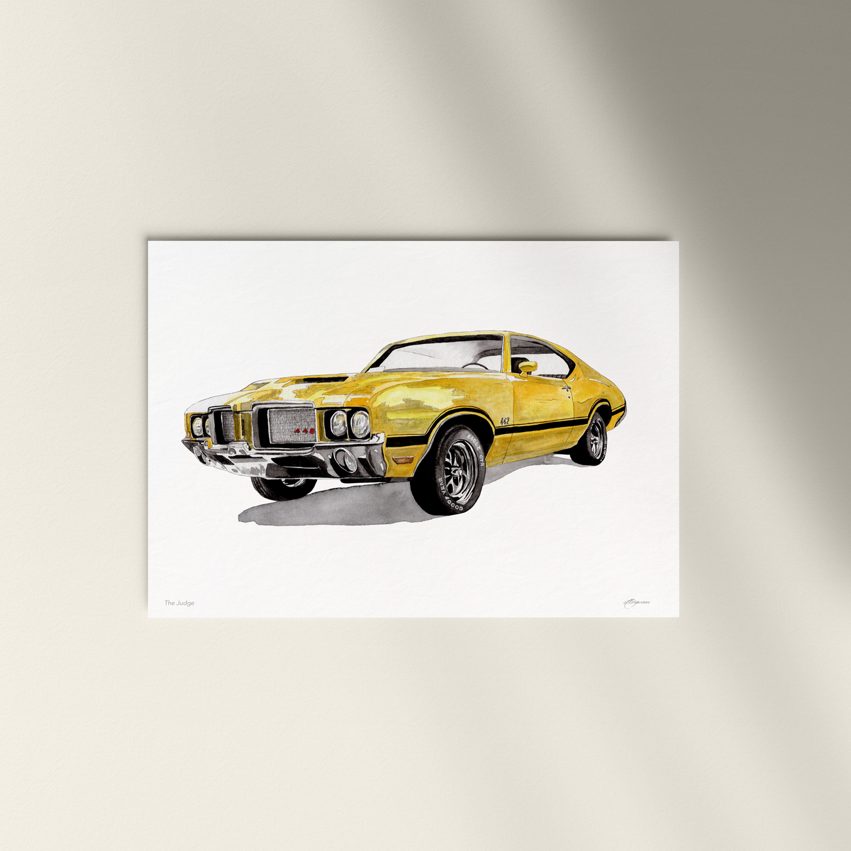 "The Judge" Print