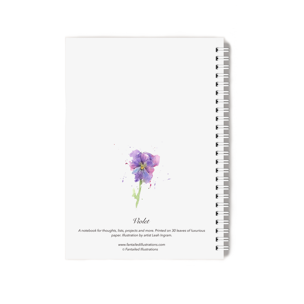 "Violet" Notebook