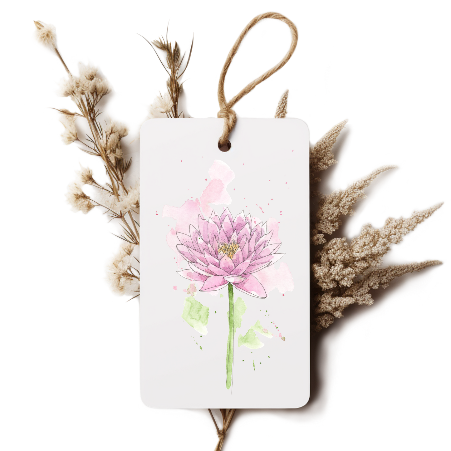 "Water Lily" Gift Tag