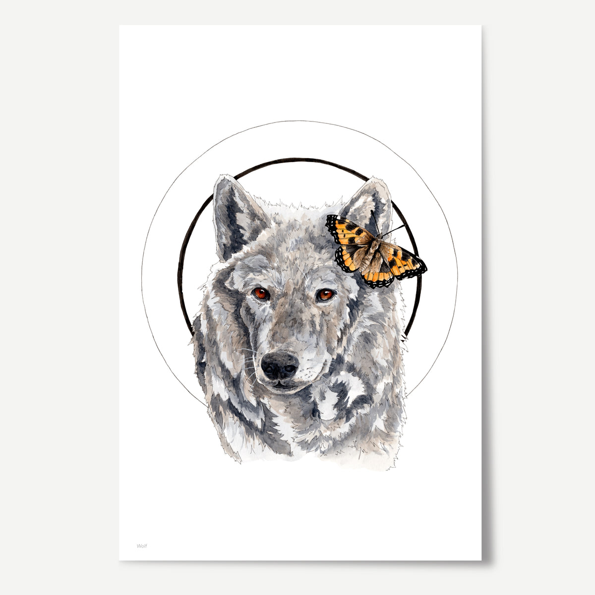 Wolf Print