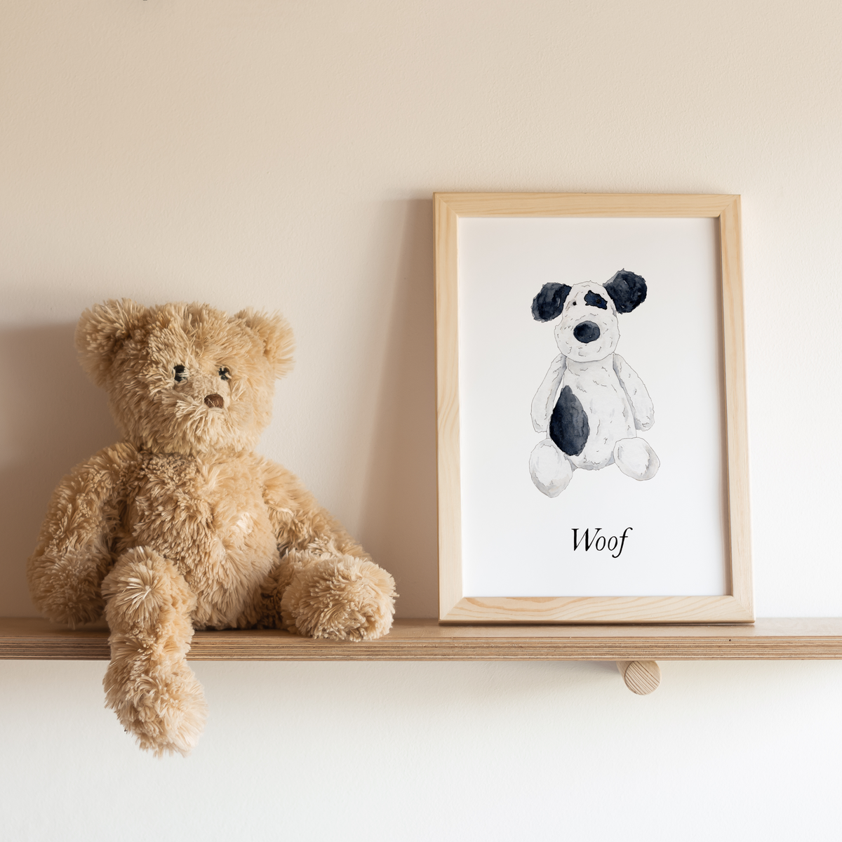 Teddy Bear Portrait