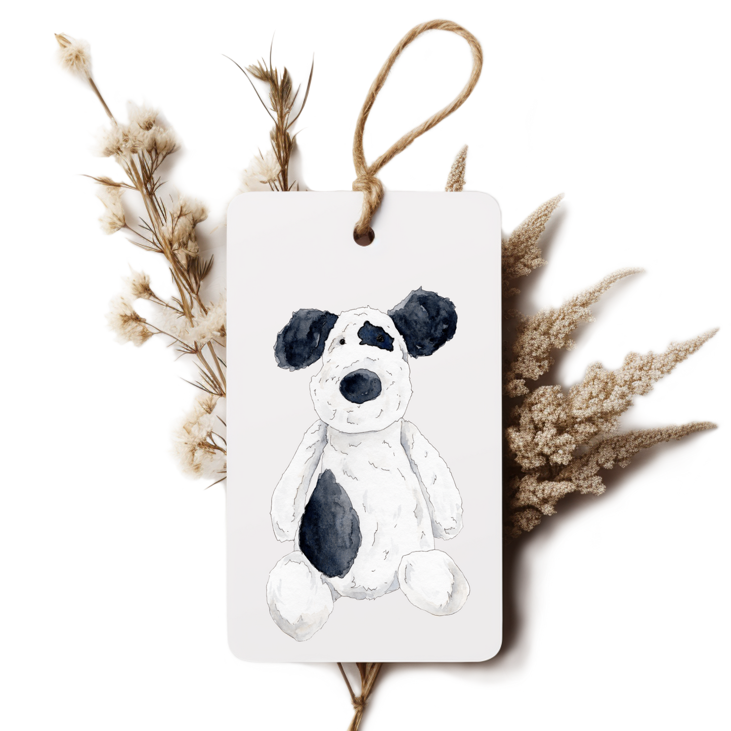 "Woof" Gift Tag