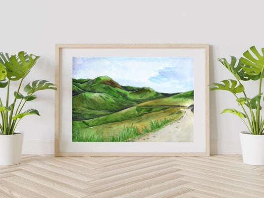 Lindis Pass Print