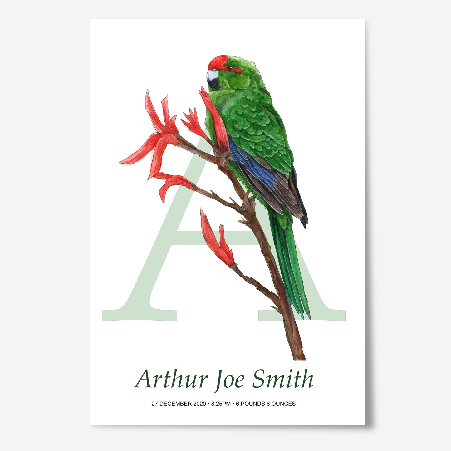 A Letter Custom Print