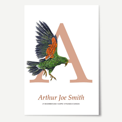 A Letter Custom Print