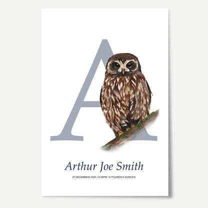 A Letter Custom Print