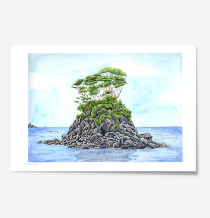 Abel Tasman Rocks Print