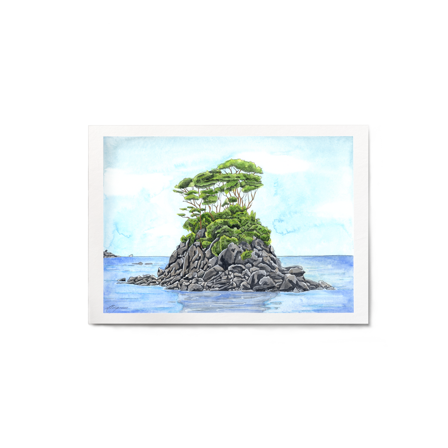 "Abel Tasman Rocks" Print