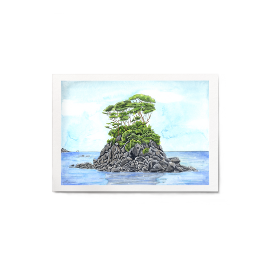 "Abel Tasman Rocks" Print