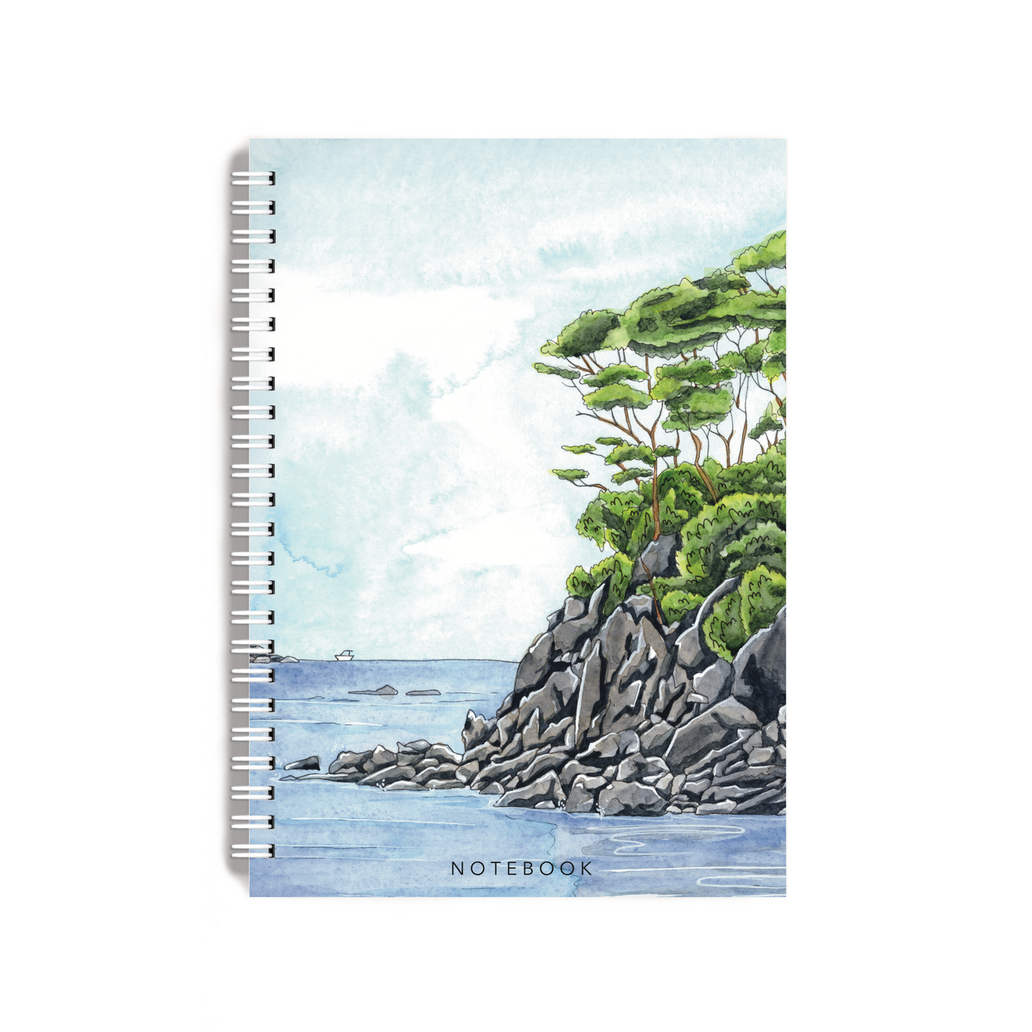 "Abel Tasman Rocks" Notebook