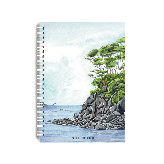 "Abel Tasman Rocks" Notebook