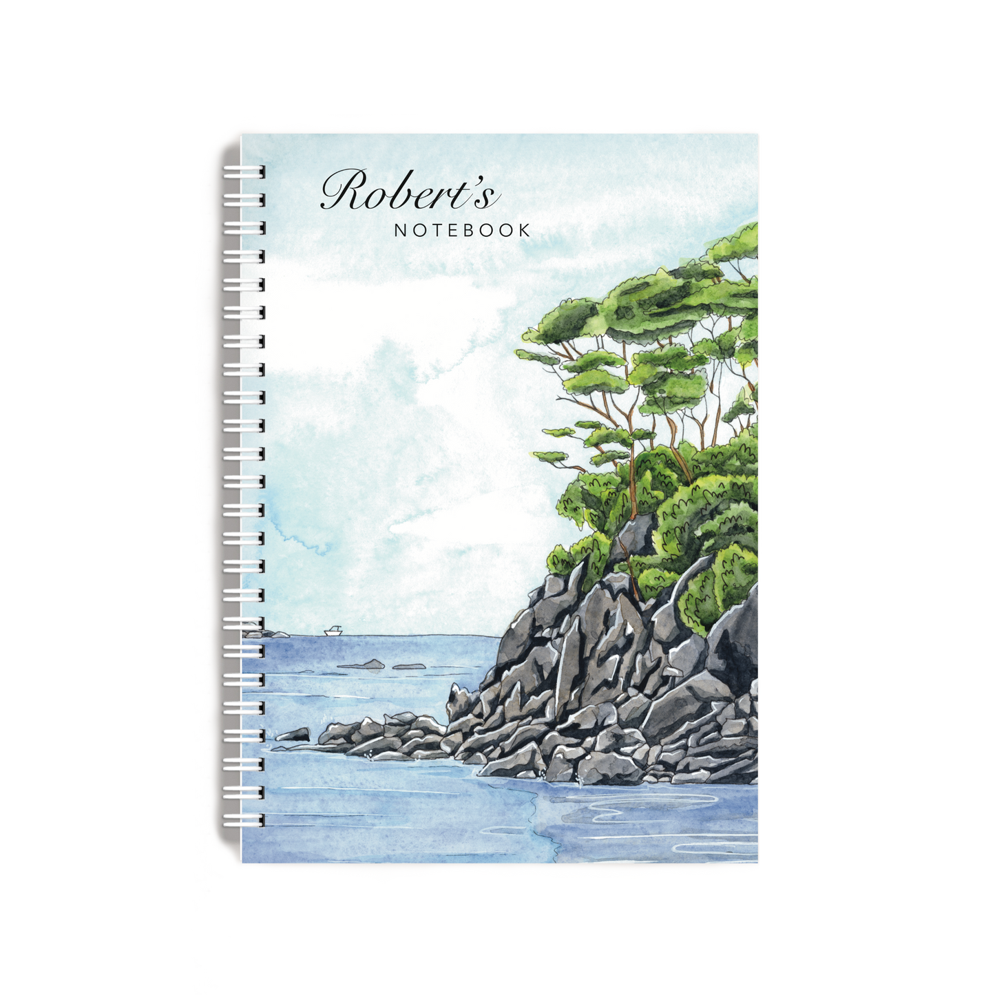 "Abel Tasman Rocks" Notebook