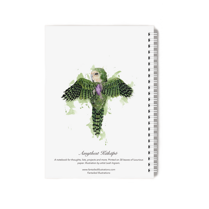 "Amythest Kākāpō" Notebook