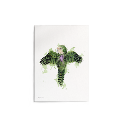 "Kakapo Amythest" Print