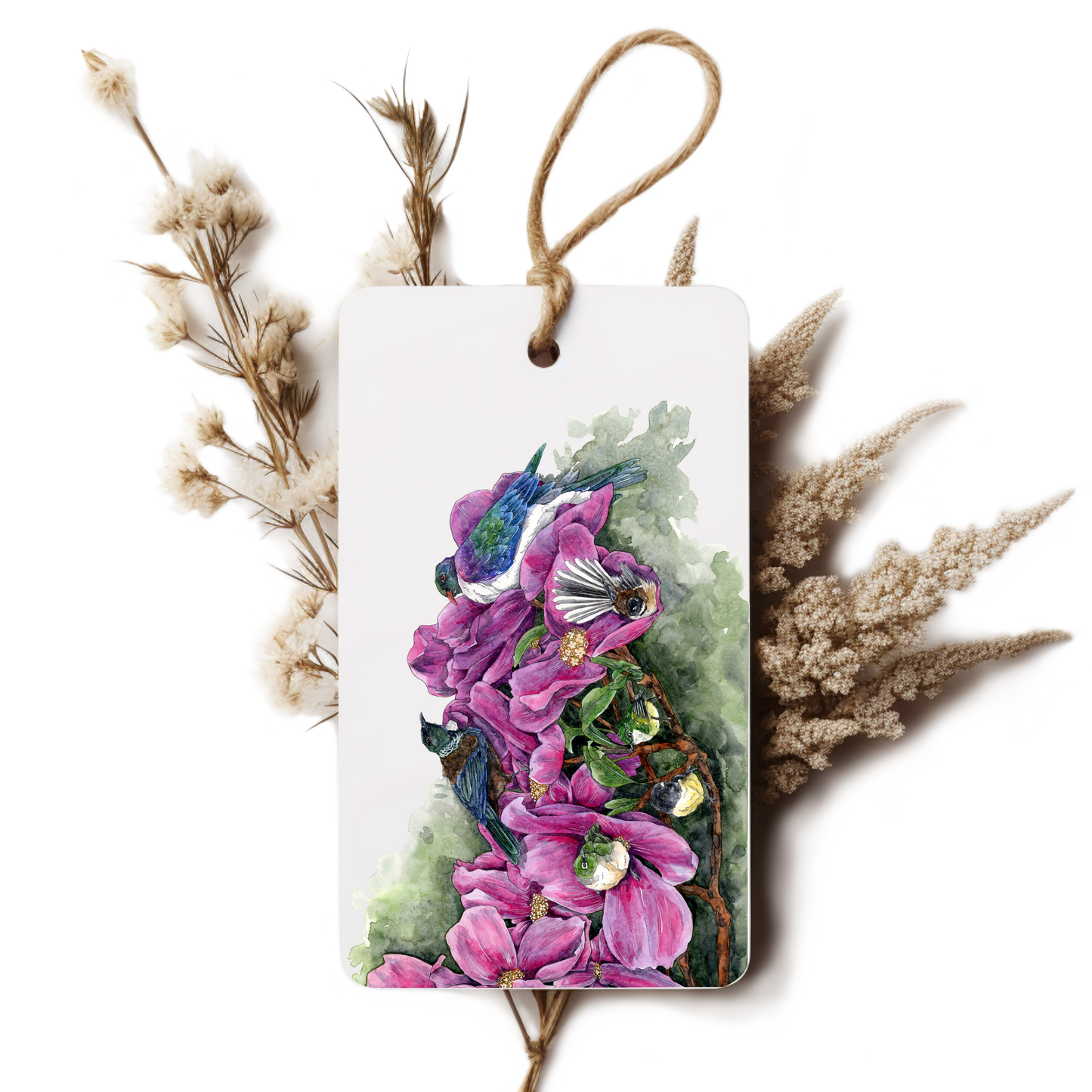 "Balancing on Blossoms" Gift Tag
